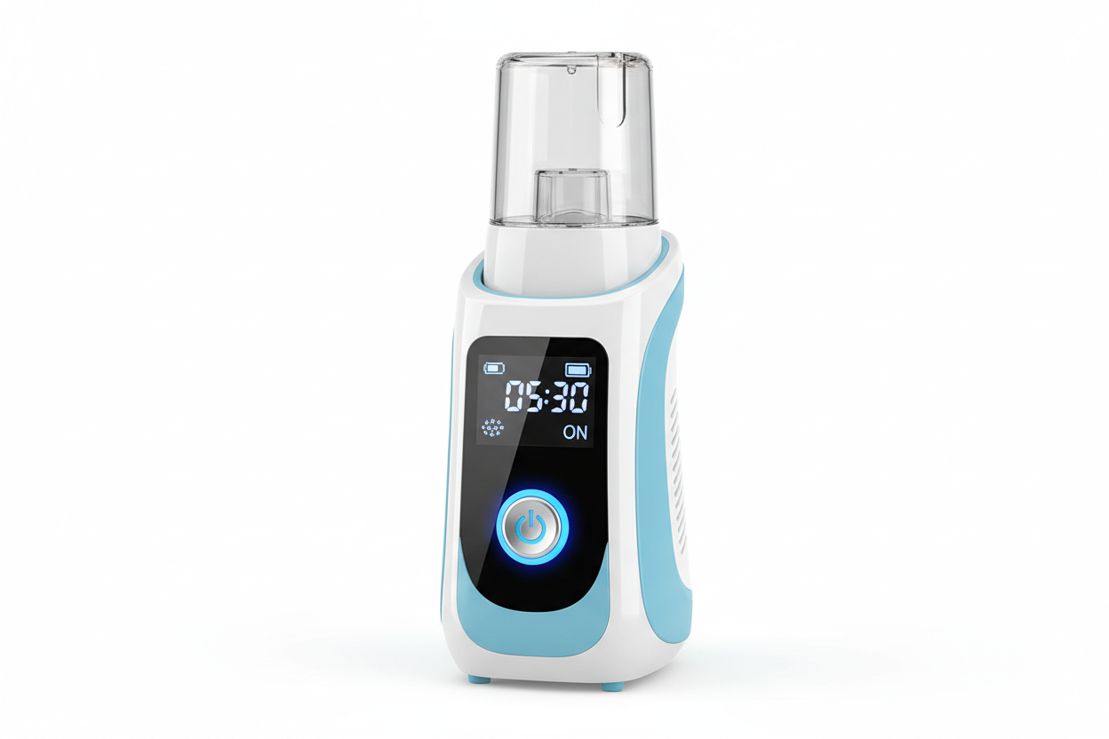 Portable Mesh Nebulizer – Fast Relief for Cough, Wheezing & Breathing Difficulty
